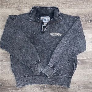 ST. SIMONS ISLAND GEORGIA Acid Wash Pullover